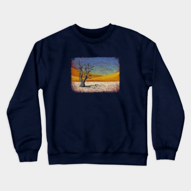 The Dead Vlei Crewneck Sweatshirt by GrayArea